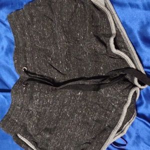 Black/dark blue cheer shorts